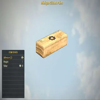 Minigun Gilded Paint | Dev Room Paint