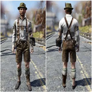 Plan: Lederhosen Outfit + Hat | Plans Set