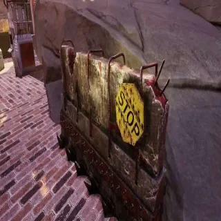 Plan: Raw Cement Barricade