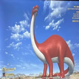 Plan: Giant Red Brontosaurus