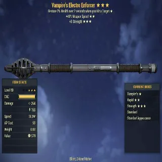 Vampire's Electro Enforcer God Roll
