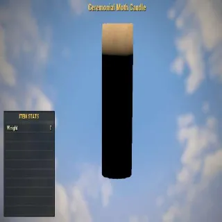 Ceremonial Moth Candle | Misc Item