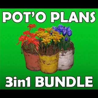 Pot'o Plans Bundle | Big Bloom