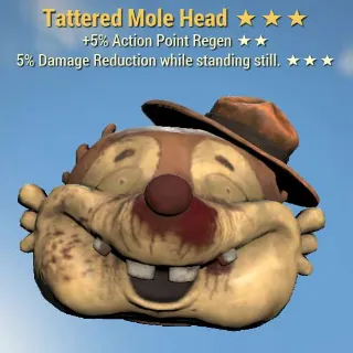 Legendary Tattered Mole Head | Powered - Sentinels