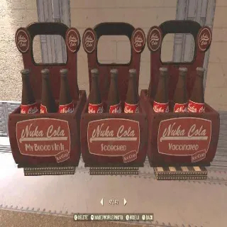 Nuka-cola 6 pack | Rare Misc Set | Displayable