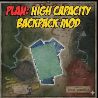 Plan High Capacity Backpack Mod