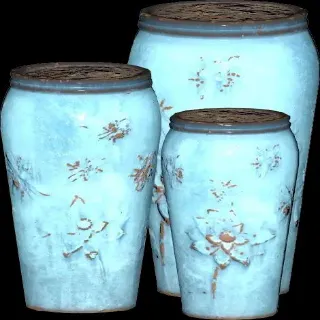 Plan: Large Glazed Pot