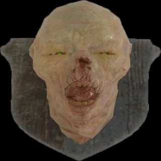 Plan: Mounted Feral Ghoul Head