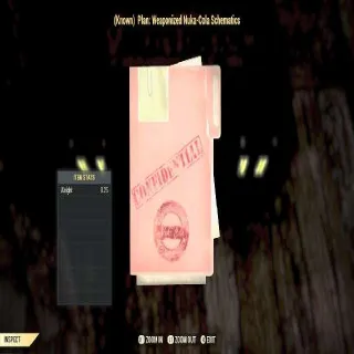 Plan: Weaponized Nuka Cola Schematics