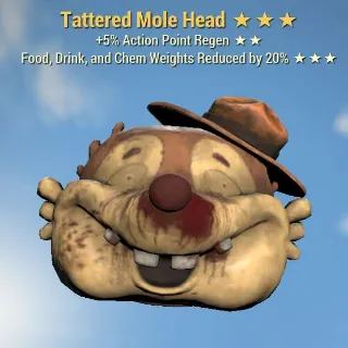 Legendary Tattered Mole Head | Powered - Fdcw