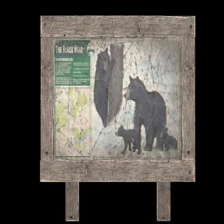 Plan: Wildlife Bear Trail Sign