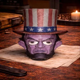 Fasnacht Glowing Abe Mask