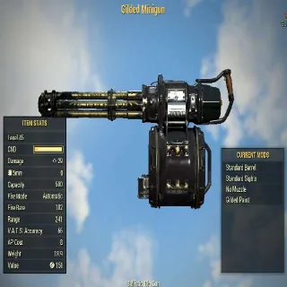 Gilded Minigun
