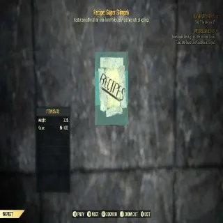 Recipe: Super Stimpak