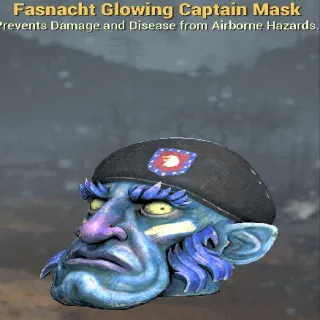 Fasnacht Glowing Captain Mask