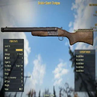 Invalid Item | Double Barrel Shotgun | Nuclear Winter | Ultra Rare