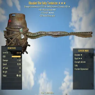 Bloodied 40% Swing Speed Tenderizer [+3 Strength]