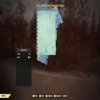 Plan: Glass Covered Shepherd's Crook