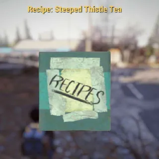 Recipe: Steeped Thistle Tea
