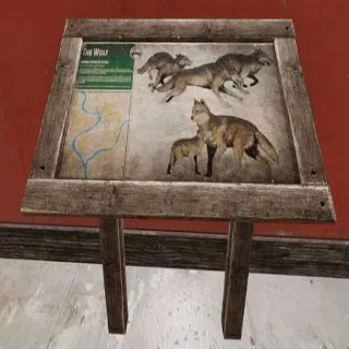 Plan: Wildlife Wolf Trail Sign