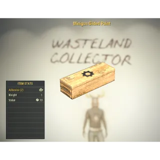 Minigun Gilded Paint | Working Mod