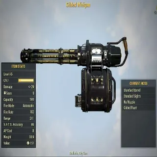 Gilded Minigun | Level 45