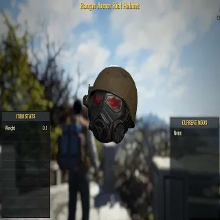 Ranger Armor Riot Helmet | Dev Room | Invisible When Worn