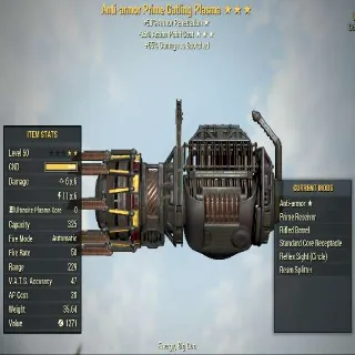 Missing Stars Weapon | LVL 50 | Gatling Plasma |AA- ? -35AP| Missing Effects