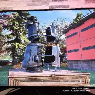 Plan: Goliath Leg Display