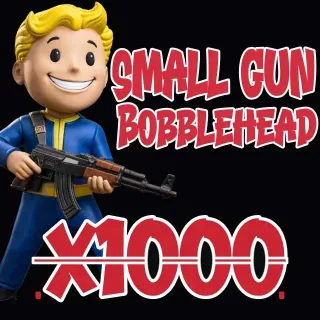 Bobblehead Small Guns x1000