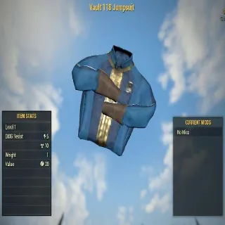 Vault 118 Jumpsuit | Dev Room