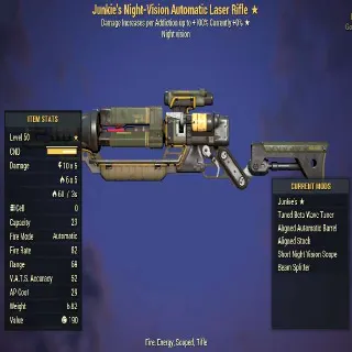 Hacked Weapon | Laser Rifle | Level 50