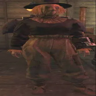 Spooky Scarecrow Outfit + Headpiece Plans Set