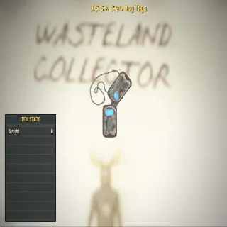 U.S.S.A Crew Dog Tags | Ultra Rare Misc Item