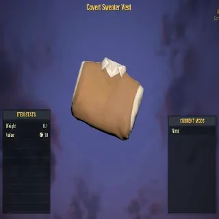 Covert Sweater Vest | Dev Room