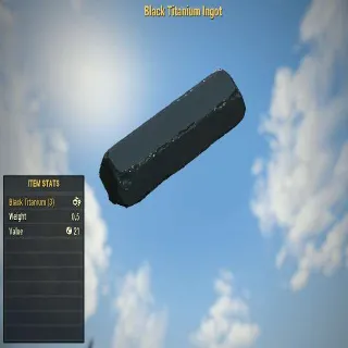 Dev Room Junk | Black Titanium Ingot