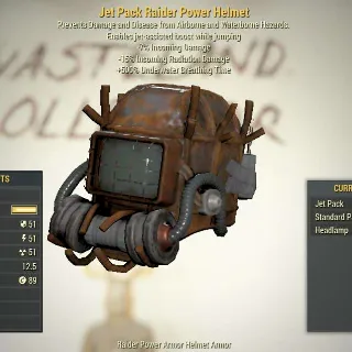 Jet Pack Raider Helmet | Legacy | Lvl 45