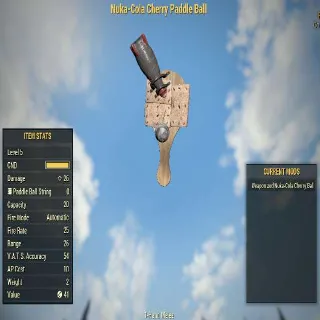 Nuka-Cola Cherry Paddle Ball