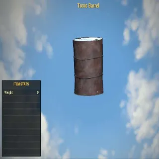 Toxic Barrel | Rare Misc Item | Legacy