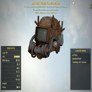 Jet Pack Raider Power Helmet | Legacy Jetpack