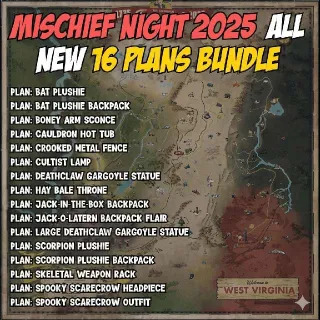 Mischief Night All 16 Plans Bundle