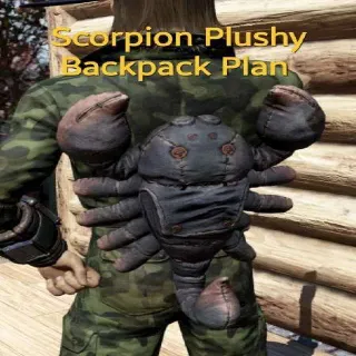 Plan: Scorpion Plushie Backpack | Big Bloom