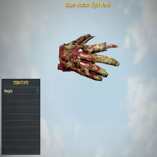 Super Mutant Right Hand | Rare Misc Item