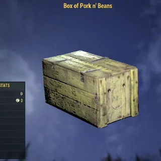 Box Of Pork N Beans | Rare Misc Item