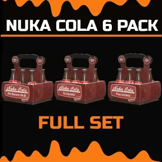Nuka-cola 6 pack | Rare Misc Set | Displayable