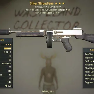 Silver Shroud Gun | Dev Room | Lvl 1