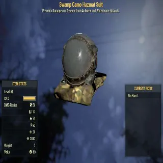 Swamp Camo Hazmat Suit