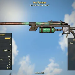 Vox Syringer | Glitched Weapon | Tradable Version