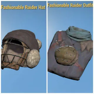 Fashionable Raider Outfit + Hat | Full Set