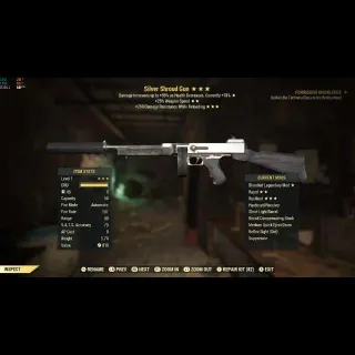 Silver Shroud Gun | Dev